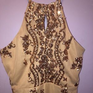 Sequin Halter Party Dress WORN ONCE